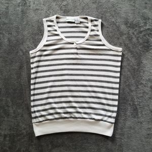 VTG black & white striped tank